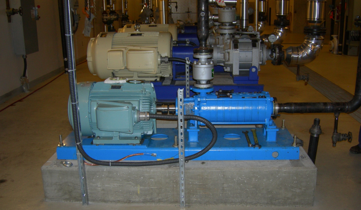 E-Factor Engineering - VGH Energy Centre - Boiler Feedwater Pump