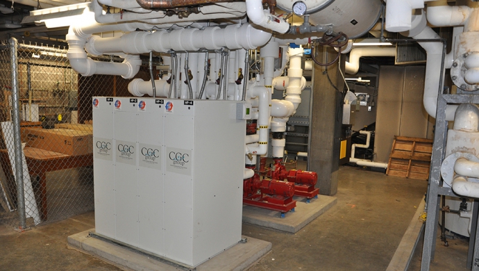 VGH Banfield Pavilion - Heat Recovery Heat Pump System