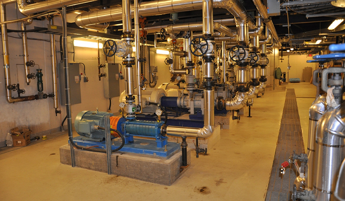 E-Factor Engineering - VGH Energy Centre - Boiler Feedwater Pump Upgrade -  Projects - HVAC Design Application
