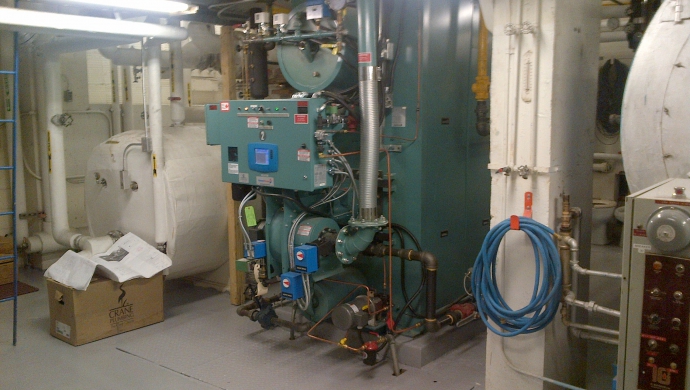 New 3,000 PPH Flextube Steam Boiler - Field Erected by Cannepp 